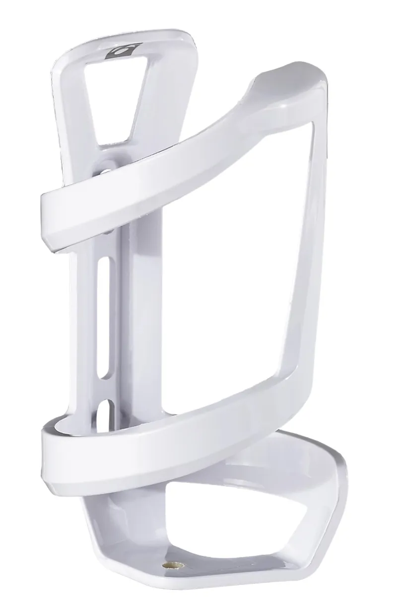 Bontrager Right Side Load Recycled Water Bottle Cage White Gloss